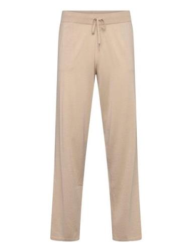 Davida Cashmere Man Fine Knit Pants Kräm