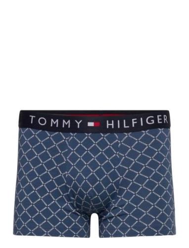 Tommy Hilfiger Trunk Print & Sock Set Marinblå