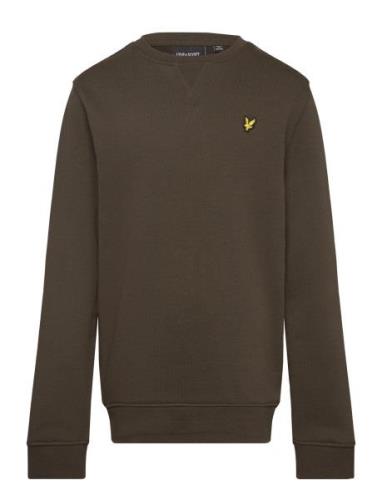 Lyle & Scott Crew Neck Sweatshirt Brun