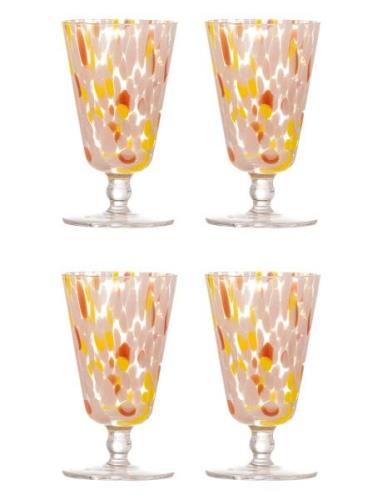 Bloomingville Lilya Wine Glass Rosa