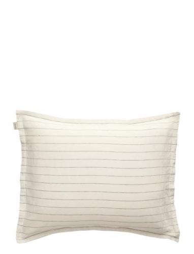 GANT Pinstripe Pillowcase Kräm